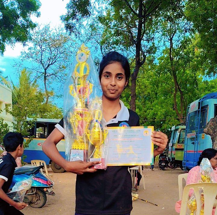 SILAMBAM - NATIONAL LEVEL GOLD MEDALIST